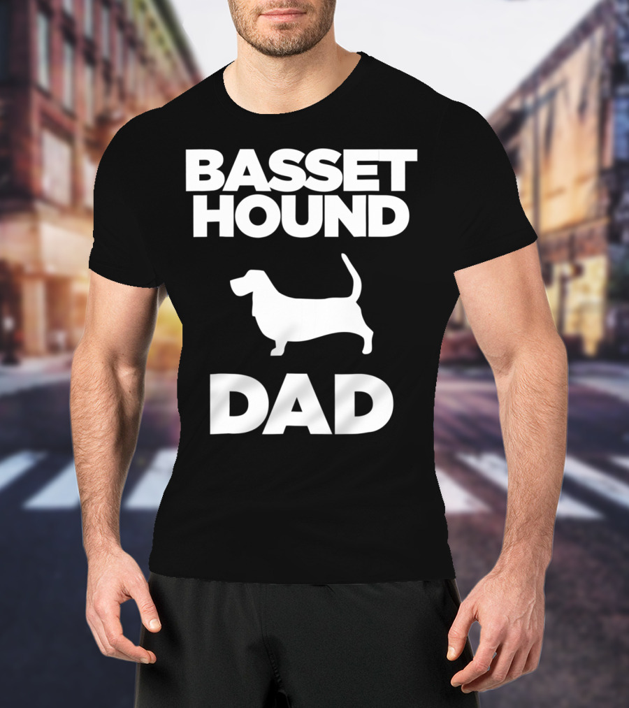 Basset Hound Dad T-Shirt