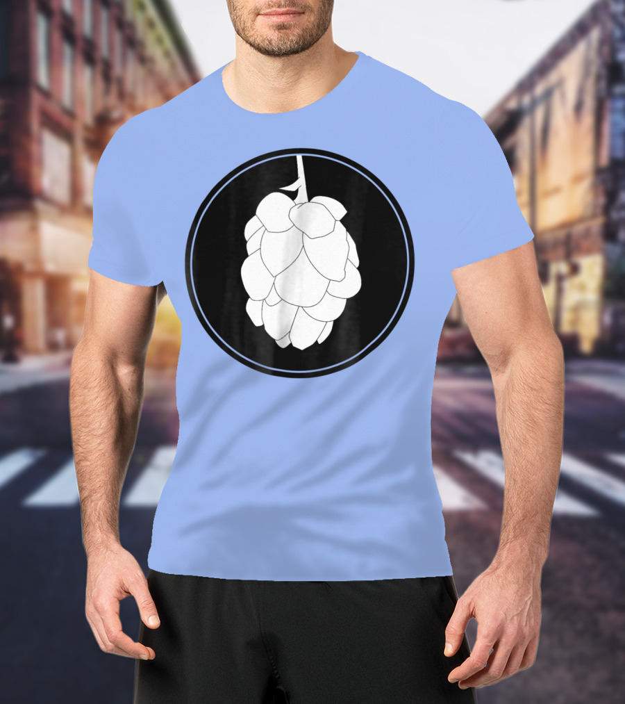 BIRTHDAY Craft Beer Hops Leaf Brewing Dad27 Hops Cone T-Shirt