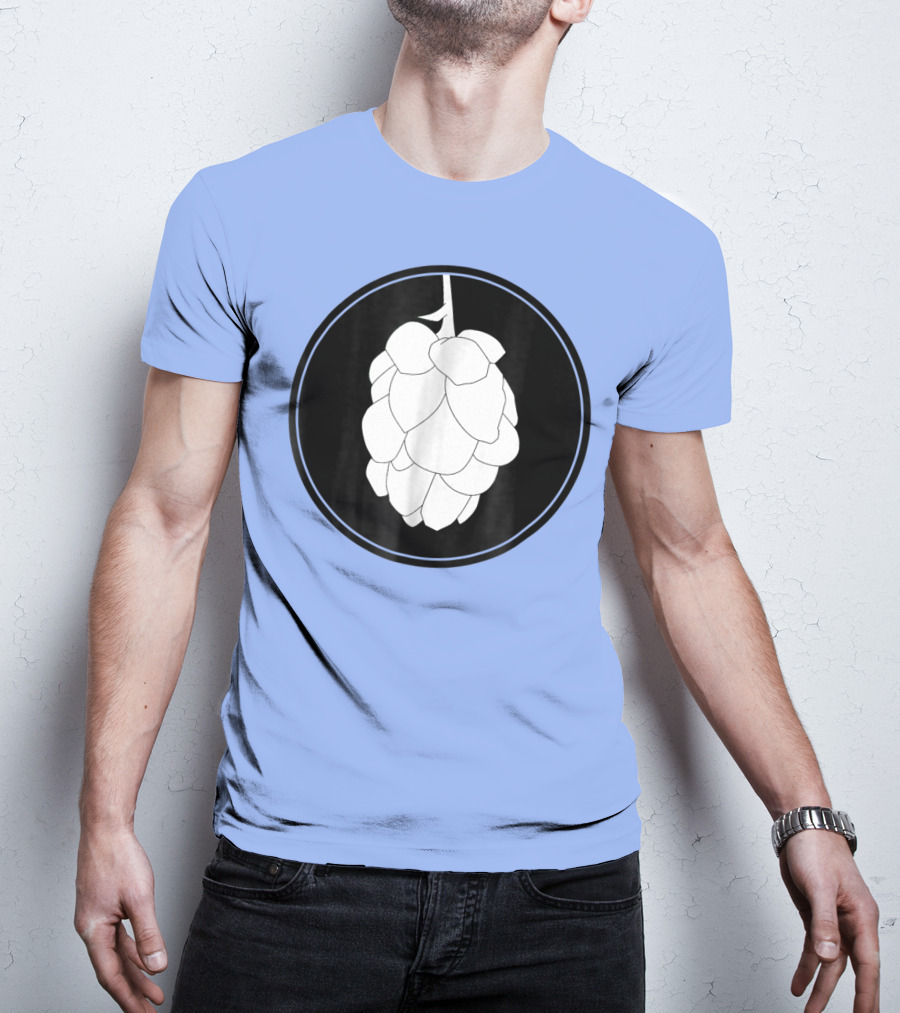 BIRTHDAY Craft Beer Hops Leaf Brewing Dad27 Hops Cone T-Shirt