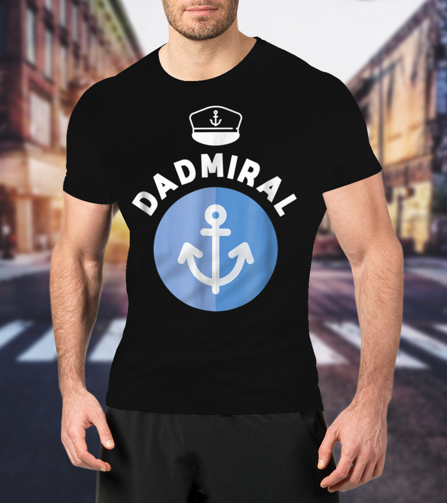Dadmire Ship Sailor Anchor Papa75 T-Shirt