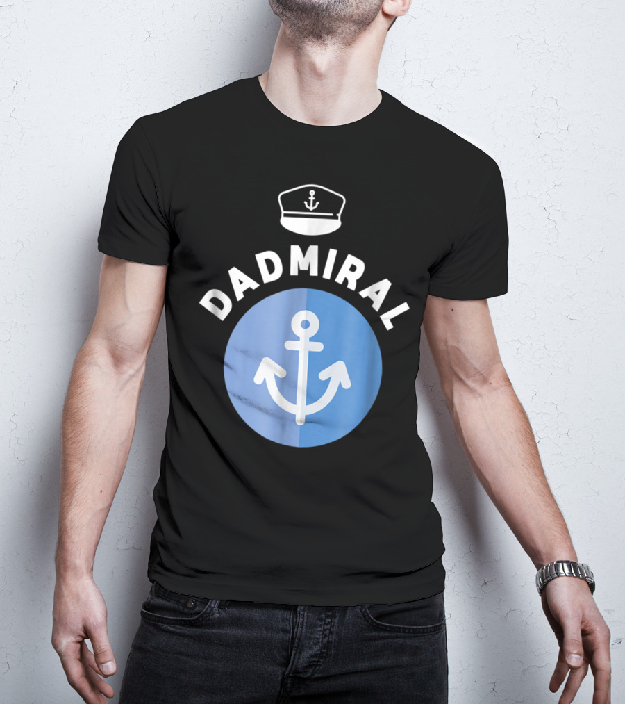 Dadmire Ship Sailor Anchor Papa75 T-Shirt