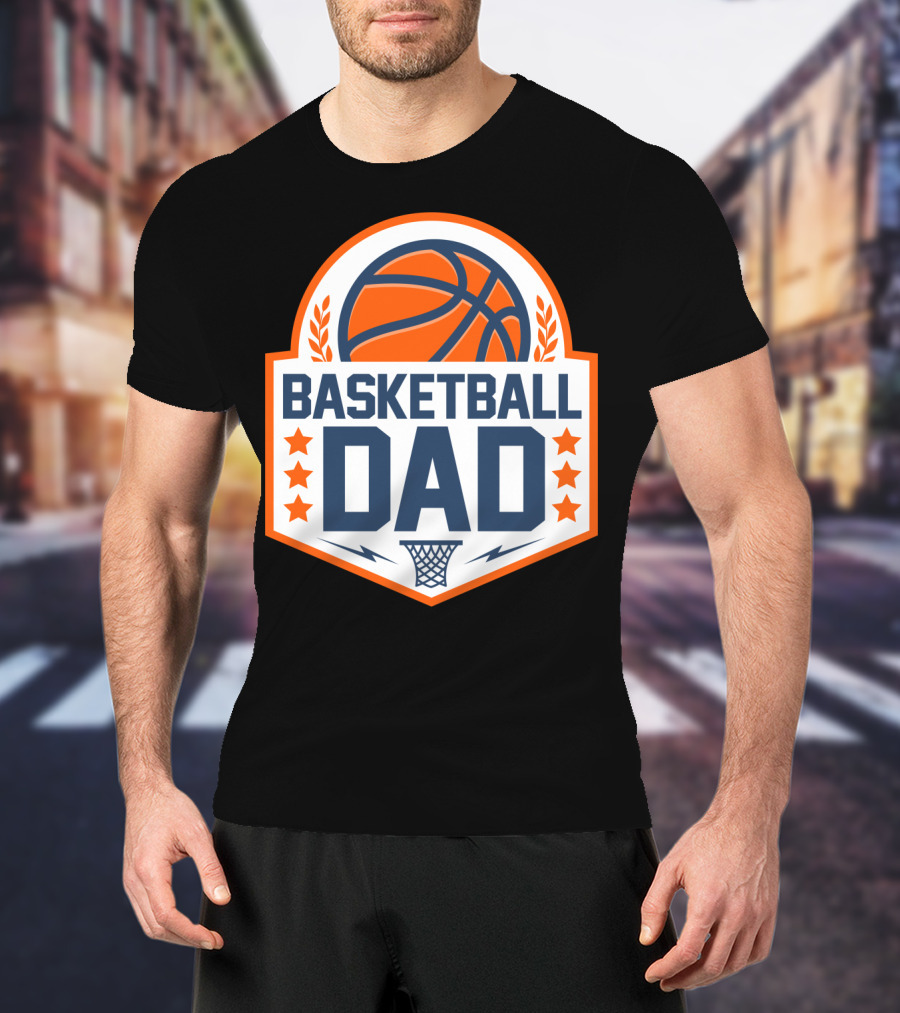 Basketball Dad Birthday Gift Sports T-Shirt