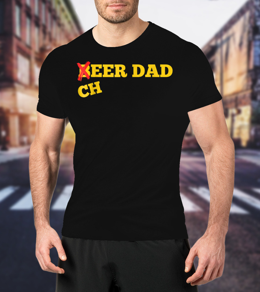 Cheer Dad Not Beer Dad Cheer Dad T-Shirt