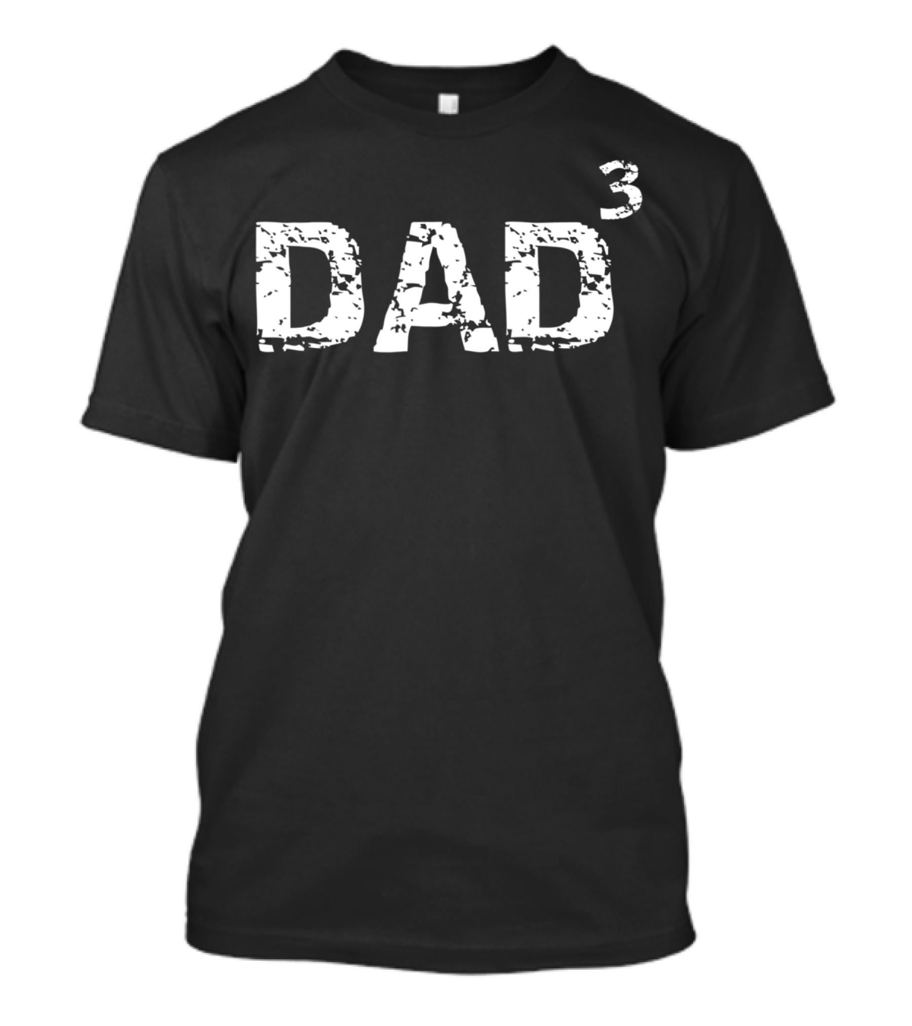 Dad To The 3rd Power Funny Pregnancy Announcement51 T-Shirt