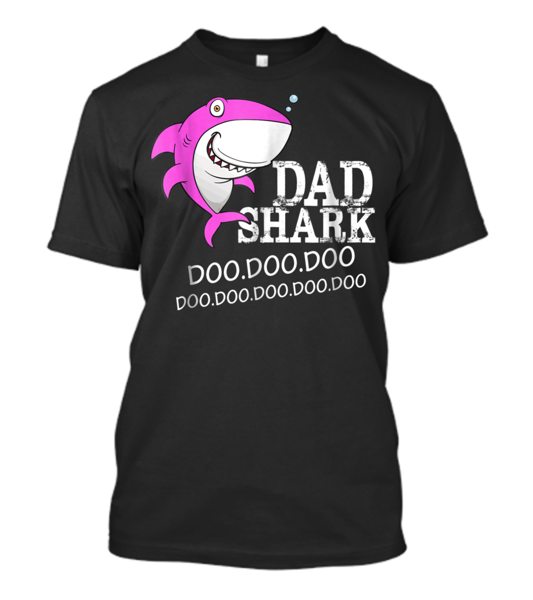 Dad Shark Doo Doo Doo Halloween Christmas Family Shark T-Shirt