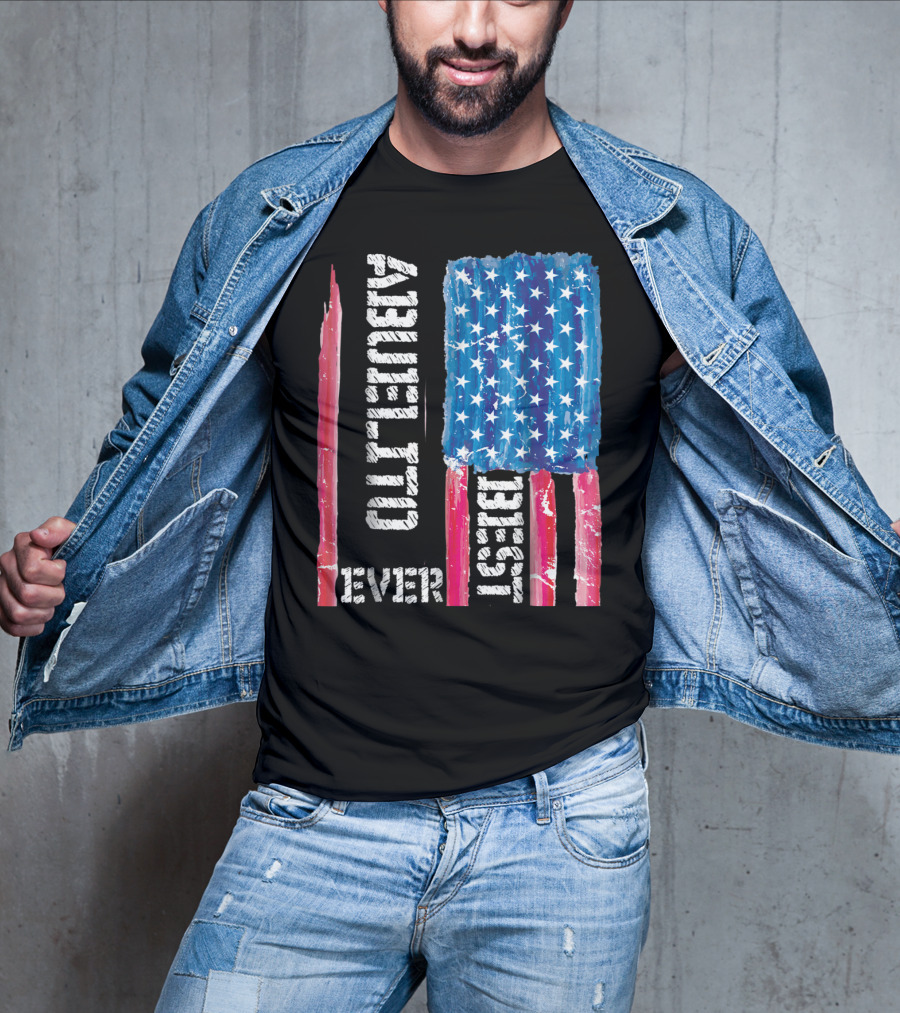Best Abuelito Ever Distressed American Flag T-Shirt