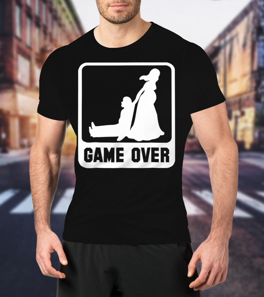 Game Over Wedding Humor T-Shirt