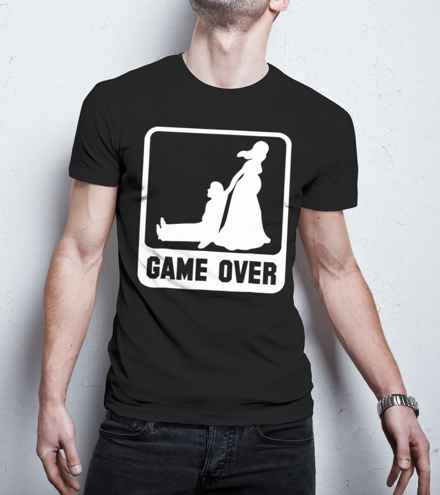 Game Over Wedding Humor T-Shirt