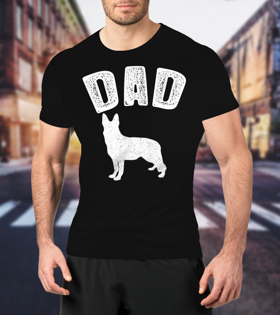 DAD GERMAN SHEPARD Matching Family T-Shirt