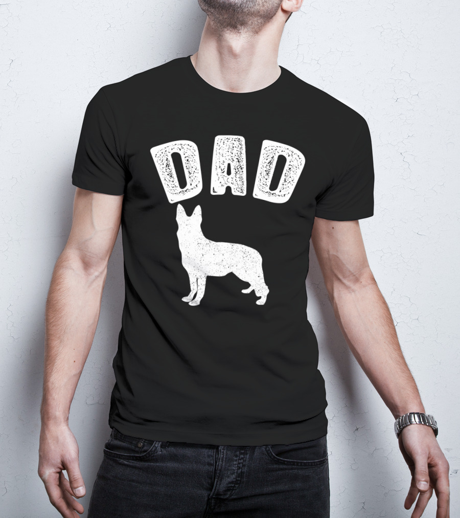 DAD GERMAN SHEPARD Matching Family T-Shirt