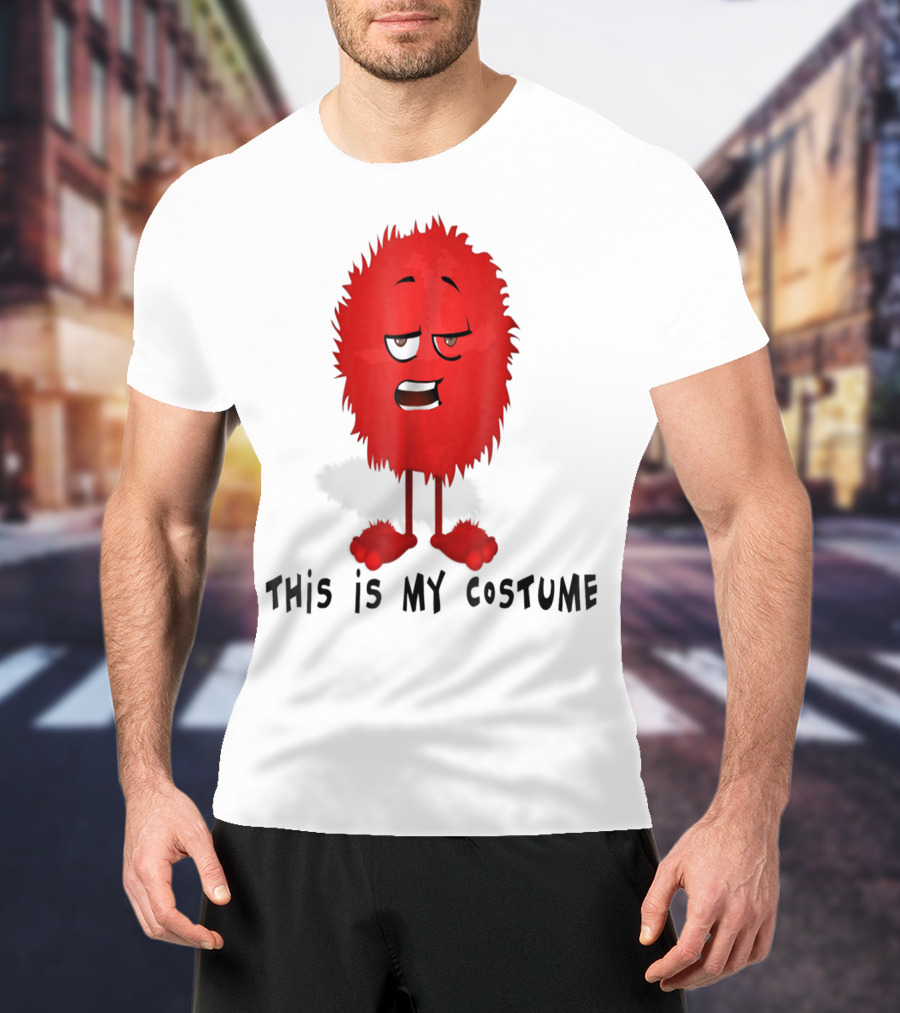 This Is My Costume Cute Halloween Monster Dad T-Shirt