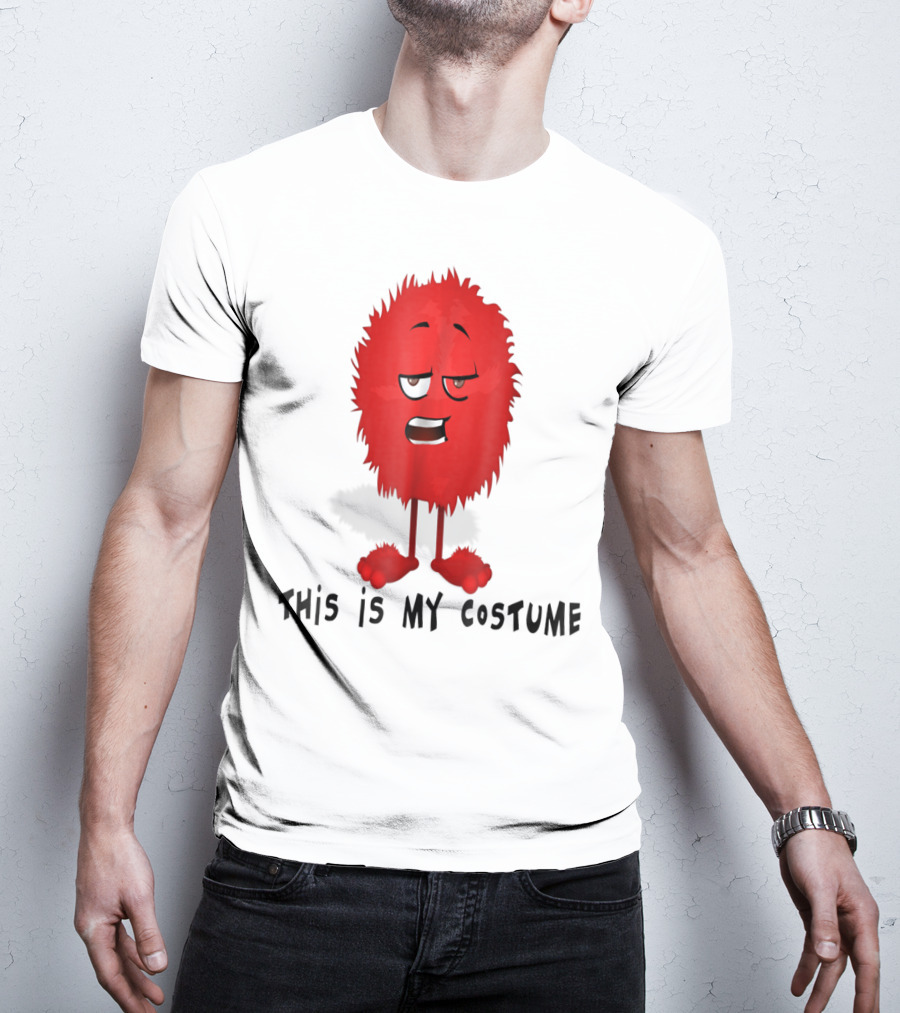 This Is My Costume Cute Halloween Monster Dad T-Shirt