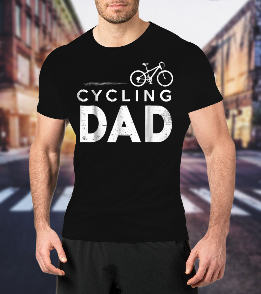 Cycling Dad Bike T-Shirt