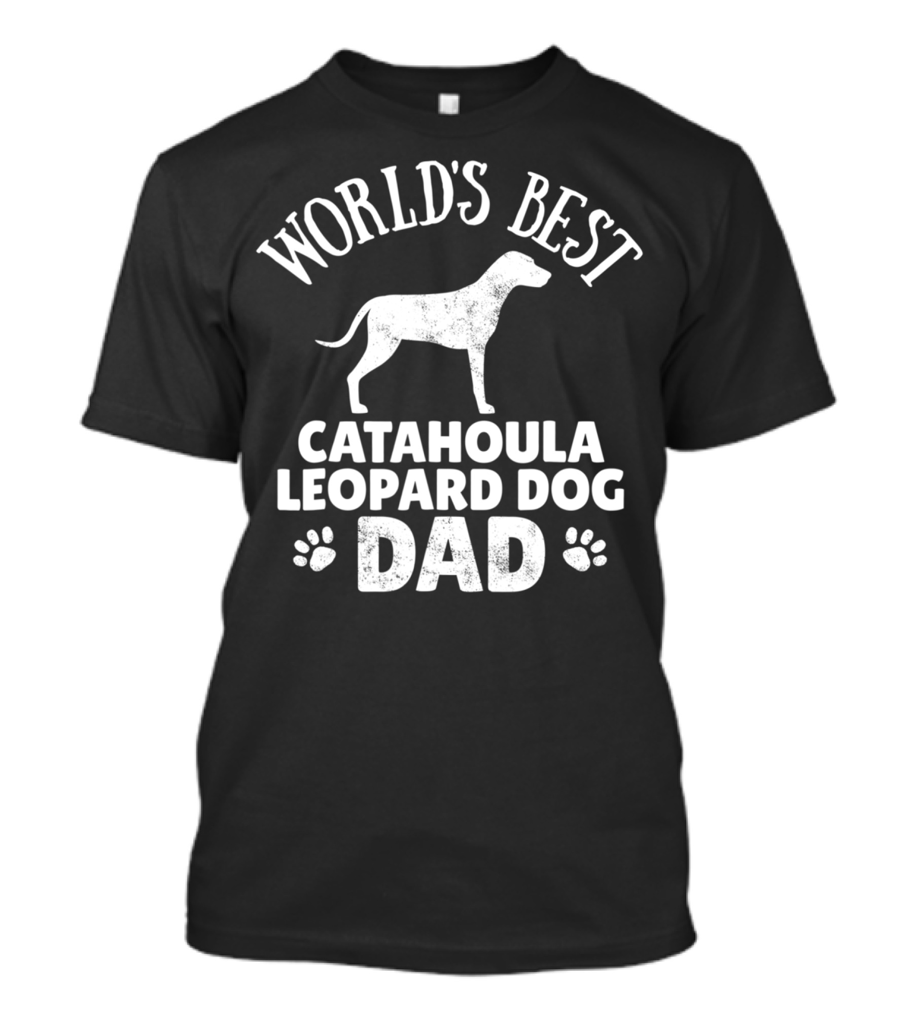 World's Best Catahoula Leopard Dog Dad T-Shirt