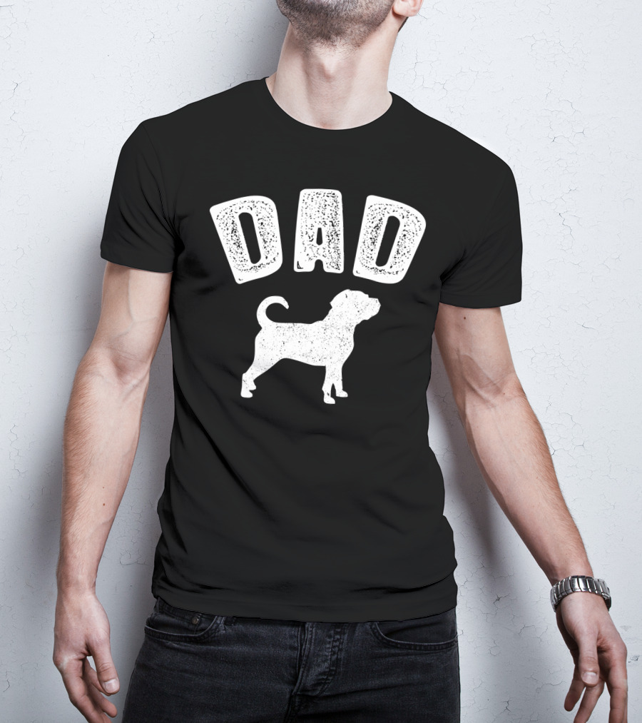 DAD CHUG Dog Matching CHUG Family T-Shirt