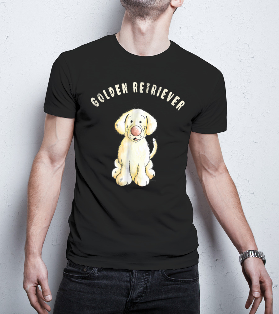 Golden Retriever Puppy For Dog Mom Or Dad T-Shirt