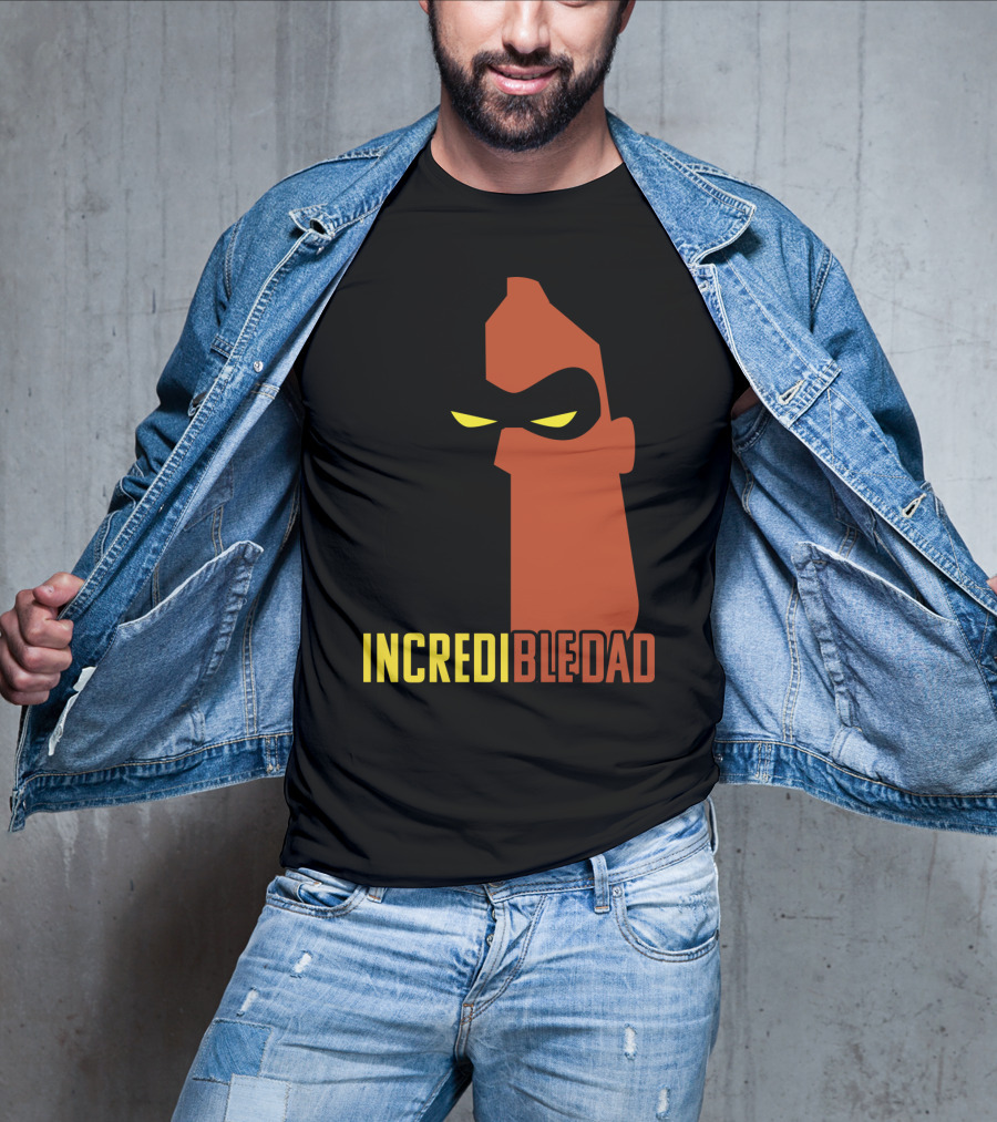 Disney Pixar Incredibles 2 IncrediBle Dad Hero Mask T-Shirt