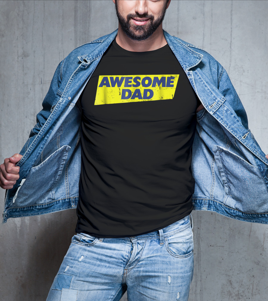 AWESOME DAD Vintage Style Design59 T-Shirt