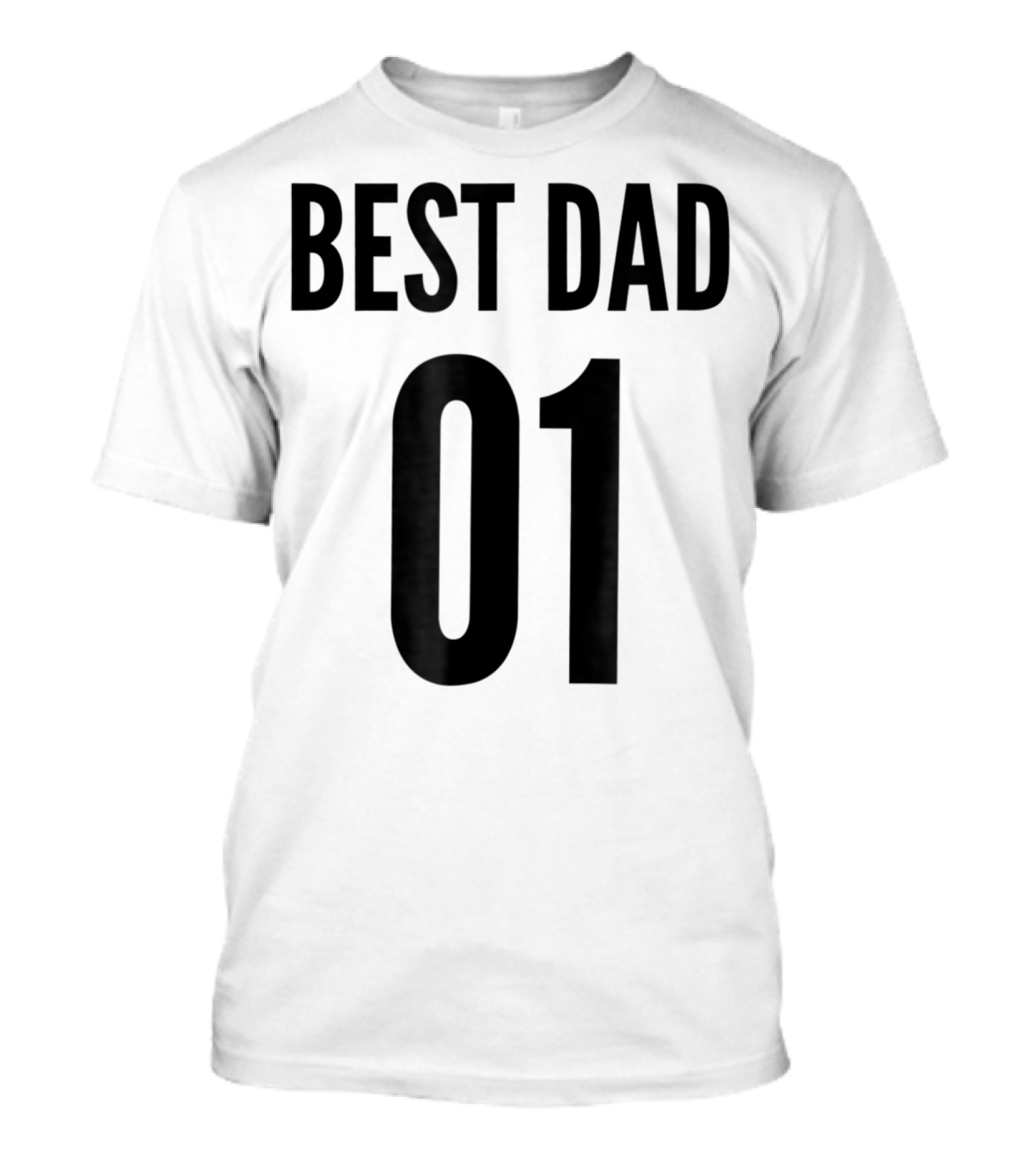 Best Dad 01 Number 1 Dad T-Shirt