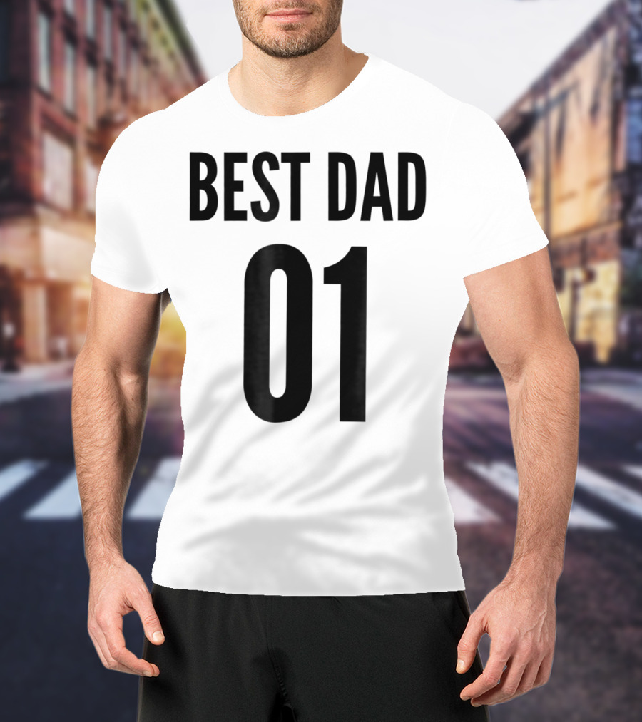 Best Dad 01 Number 1 Dad T-Shirt