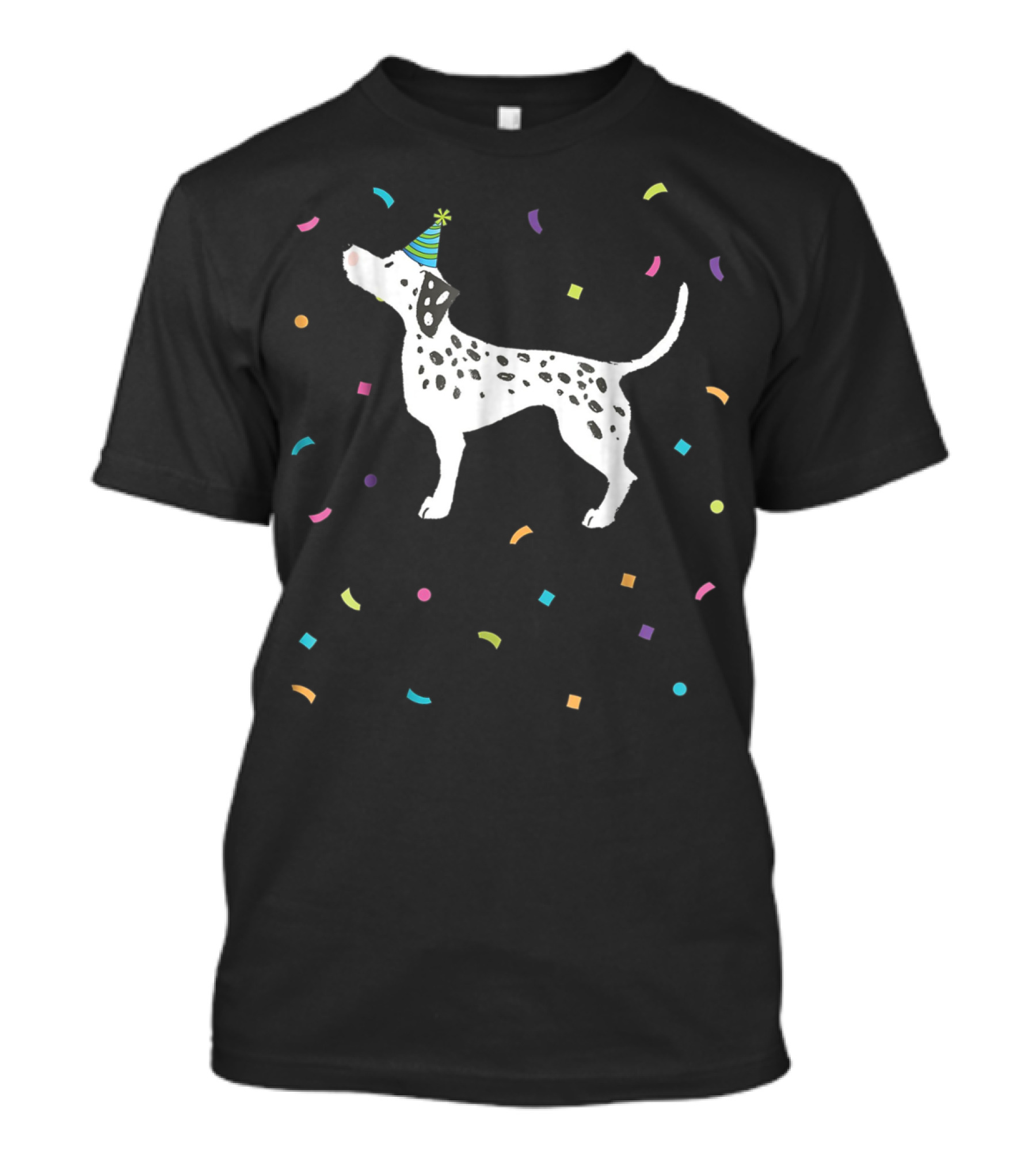 Cute Dalmatian Dog Dad Party T-Shirt