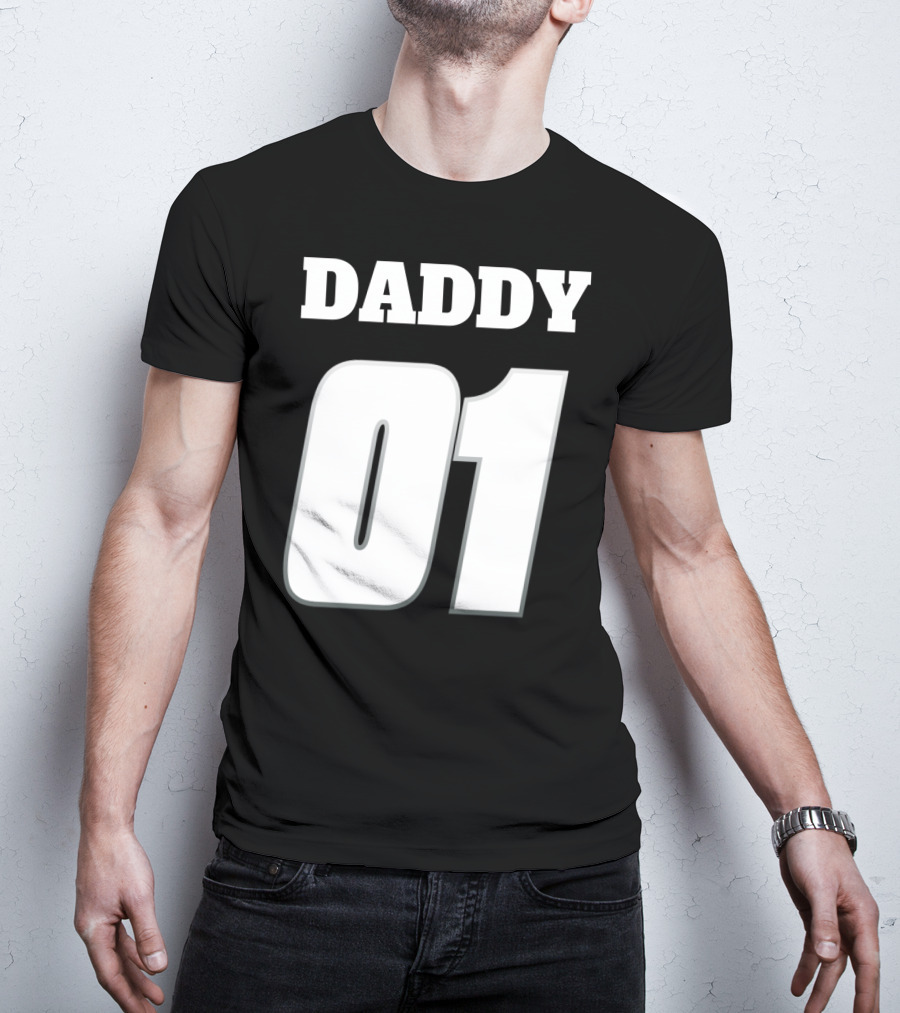 Daddy 01 Number One Dad T-Shirt