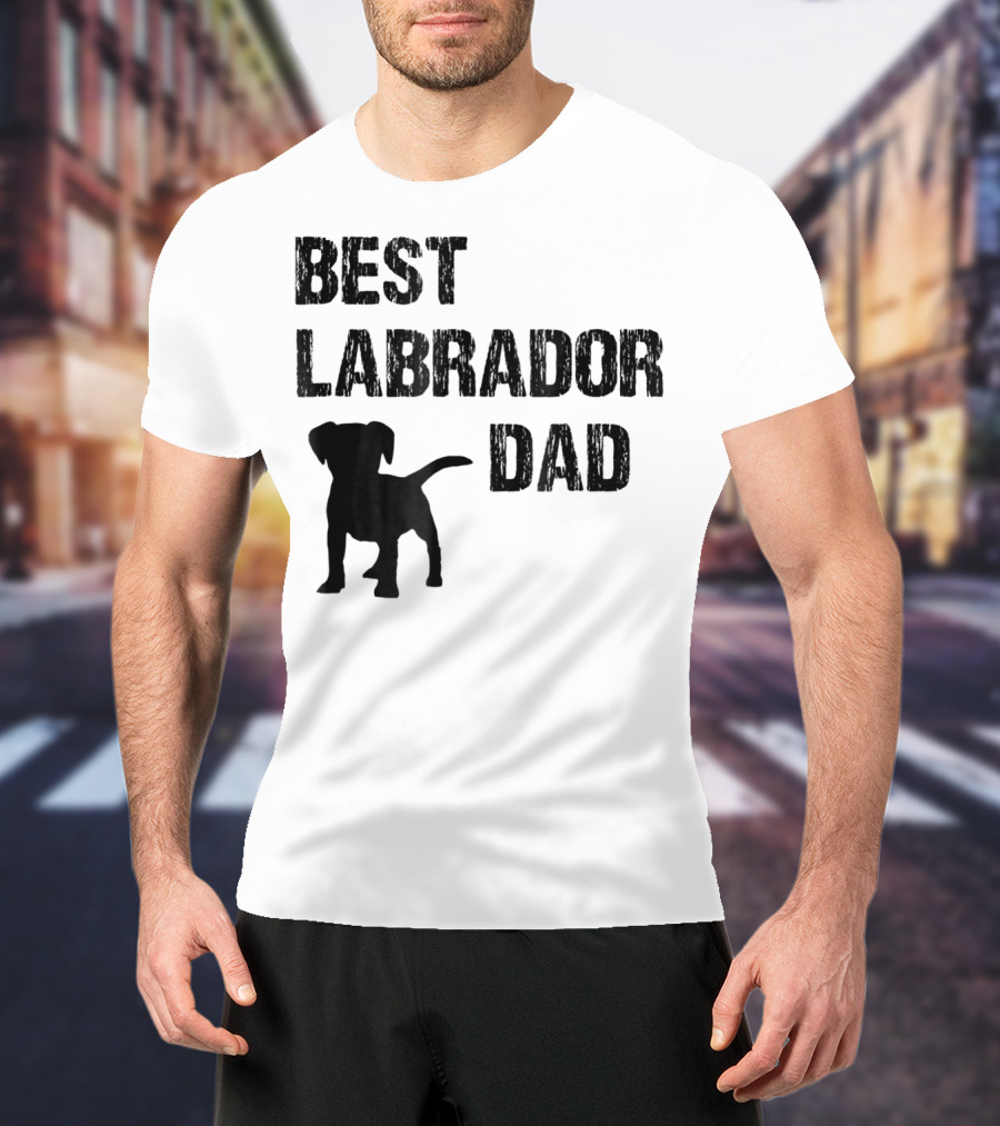 Best Labrador Dad T-Shirt