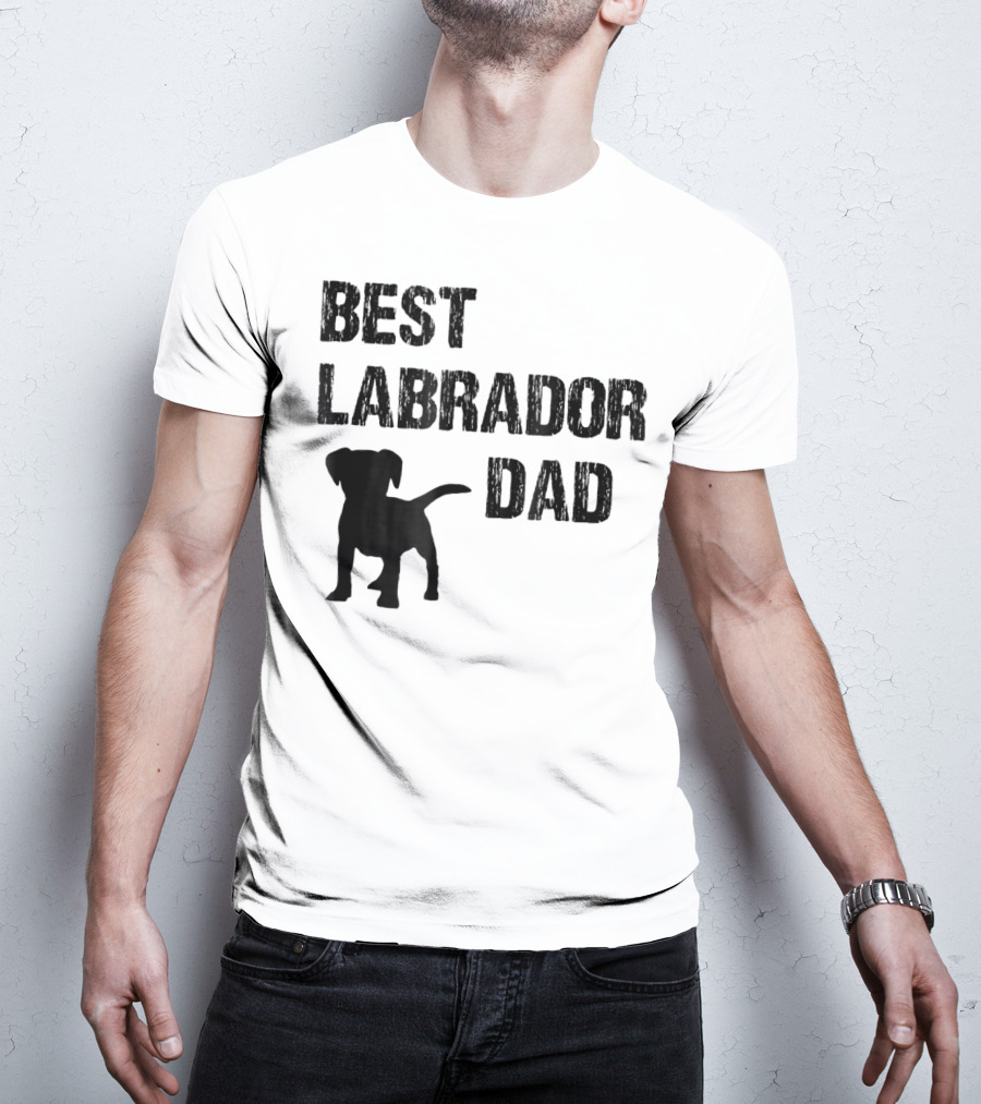 Best Labrador Dad T-Shirt