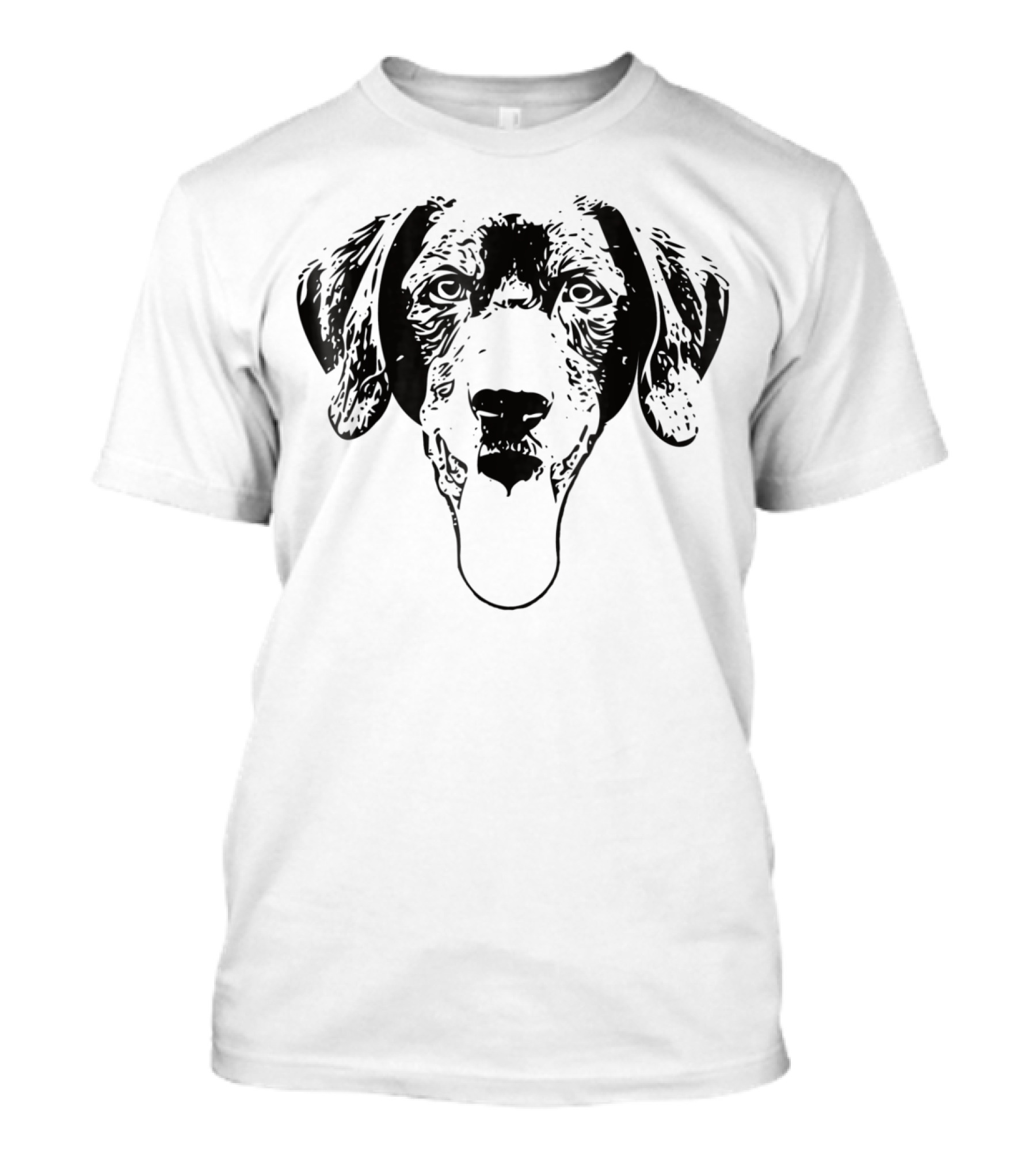 Black Labrador Face Dog Labrador Retriever T-Shirt