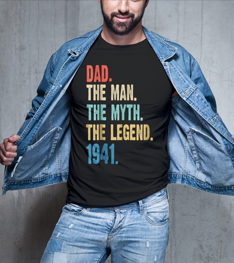 Dad The Man The Myth The Legend 1941 T-Shirt