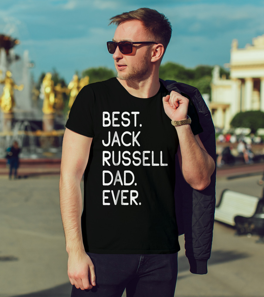 Best Jack Russell Dad Ever Proud Master Lover14 T-Shirt