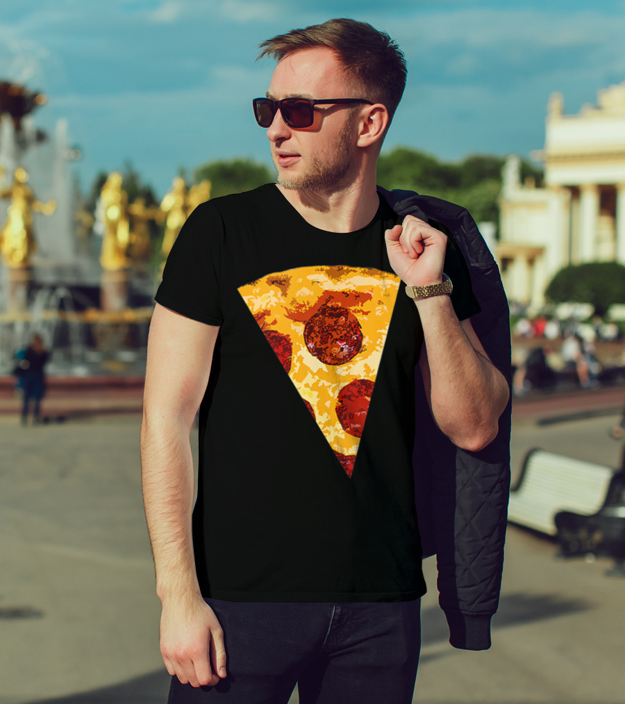 Kids Parent Child Matching Pizza Slice19 T-Shirt