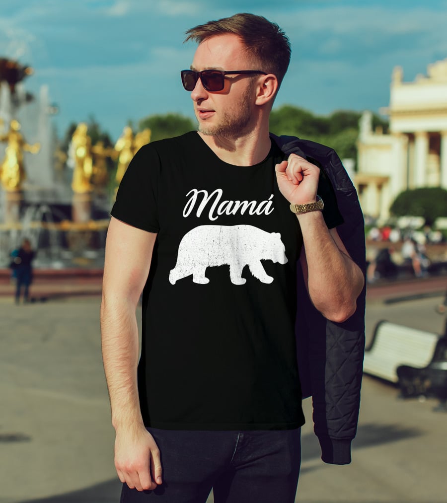 Mamá Bear Latin Mexican Mom Spanish Mama Bear T-Shirt