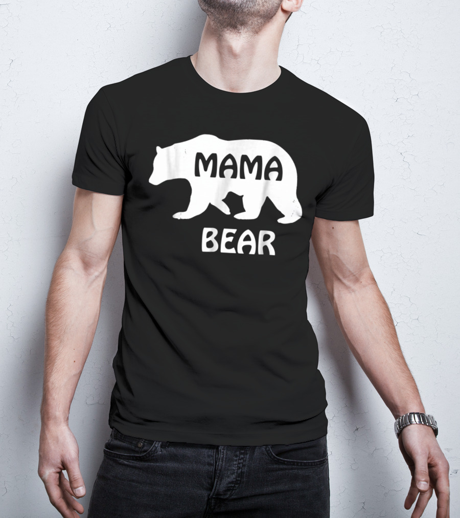 Mama Bear Ideas Cute Women Bear T-Shirt