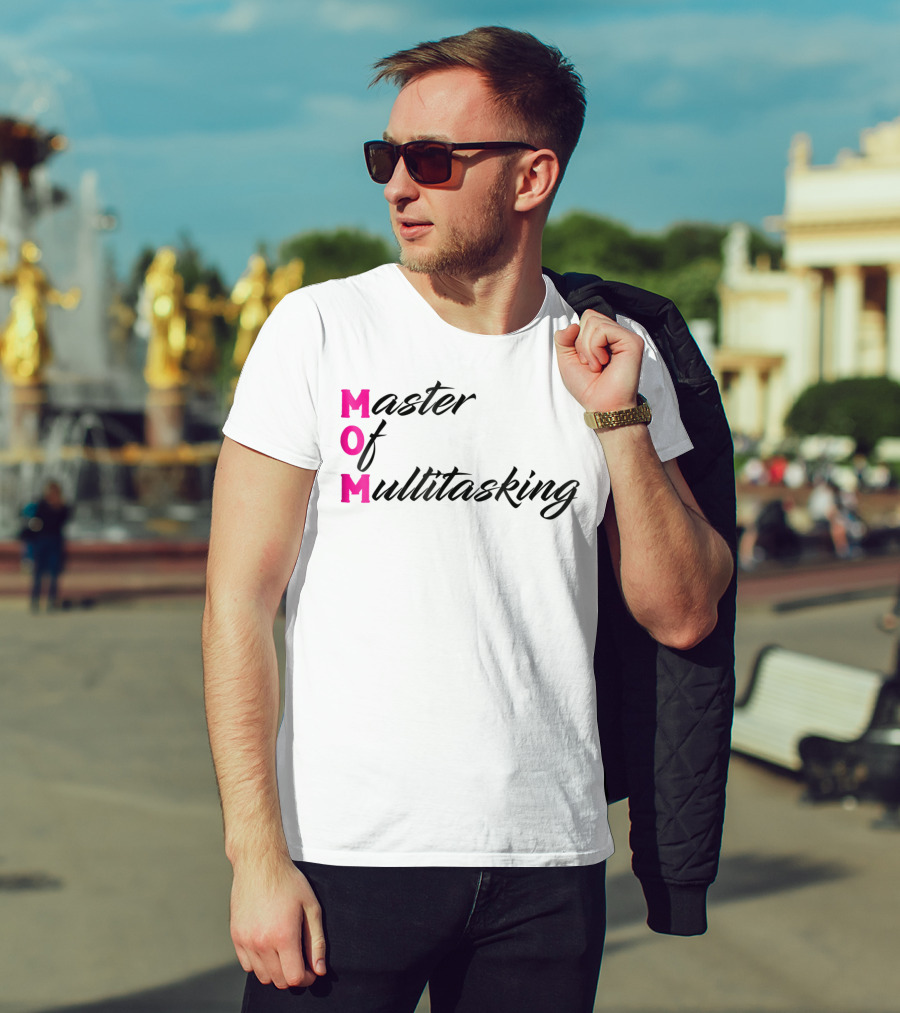 Master Of Multitasking Mom Funny Abbreviation Novelty DD63 T-Shirt