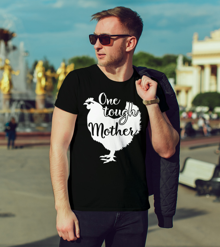 One Tough Mother Mom Strong Holidays20 T-Shirt