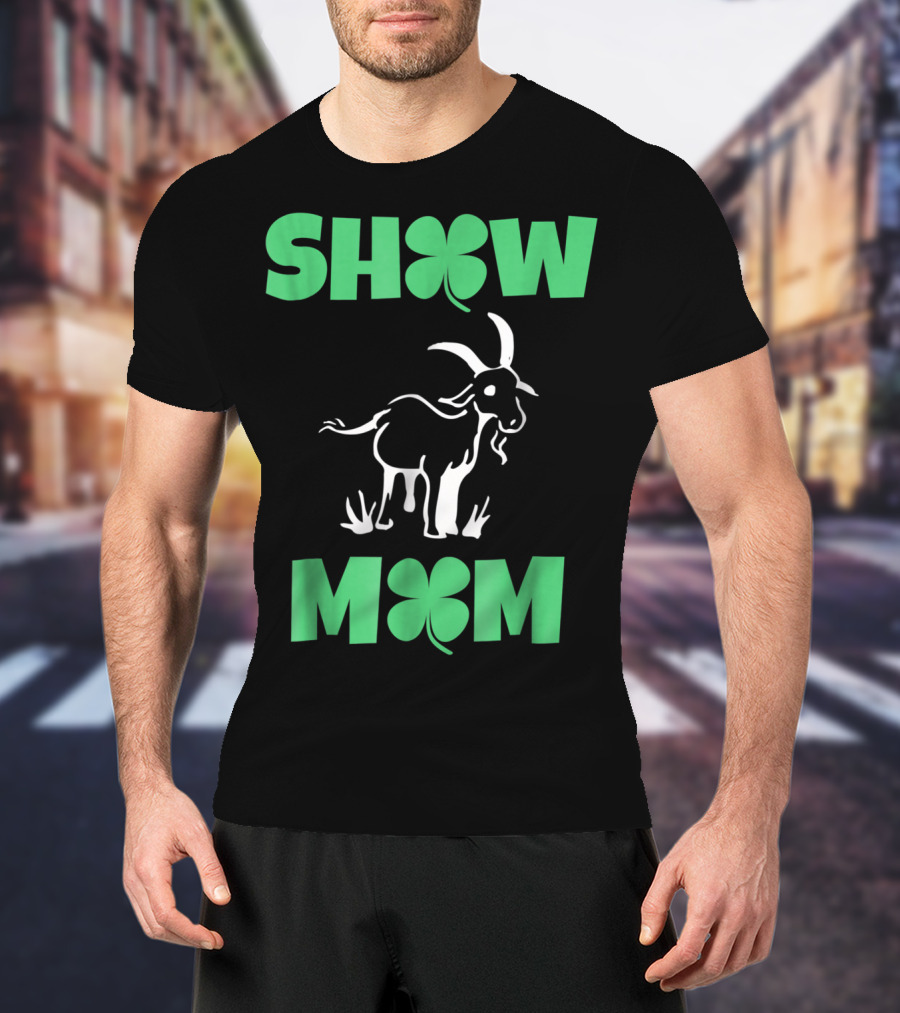 Show Mom Clover Goat T-Shirt