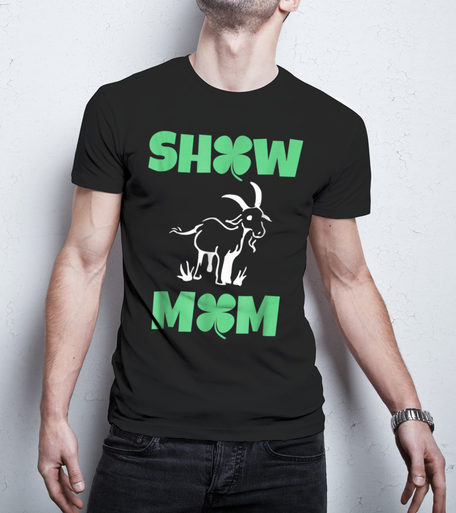 Show Mom Clover Goat T-Shirt