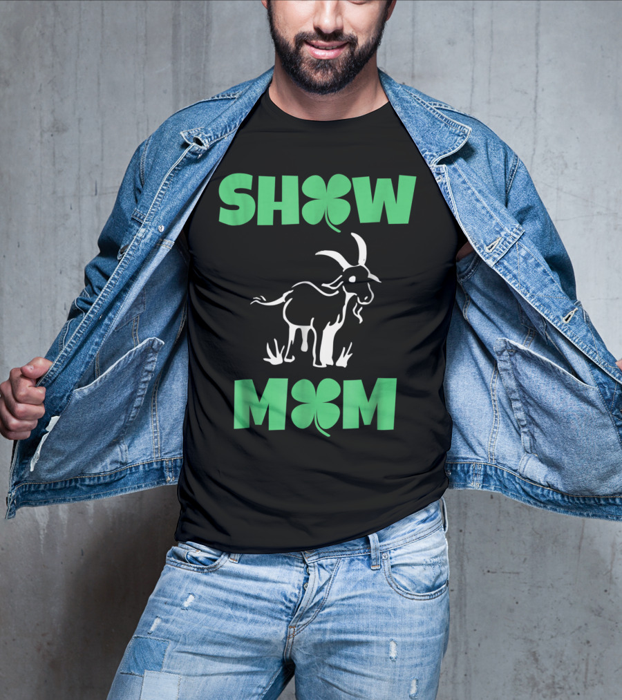 Show Mom Clover Goat T-Shirt