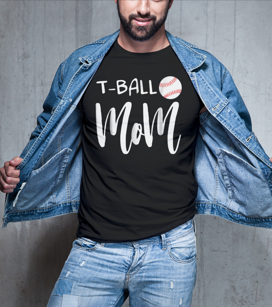 T-Ball Mom Baseball T-Shirt