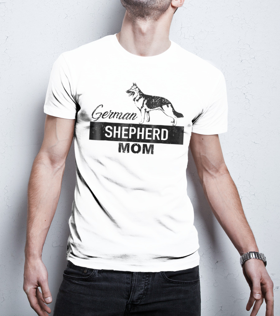 German Shepherd Mom T-Shirt
