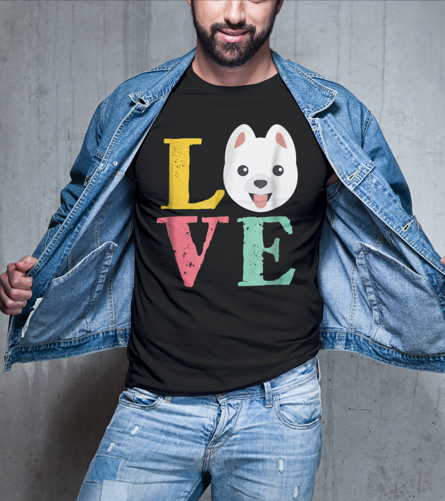 LOVE Pomeranian Dog Pom Owner Puppies Mom And Dad15 T-Shirt