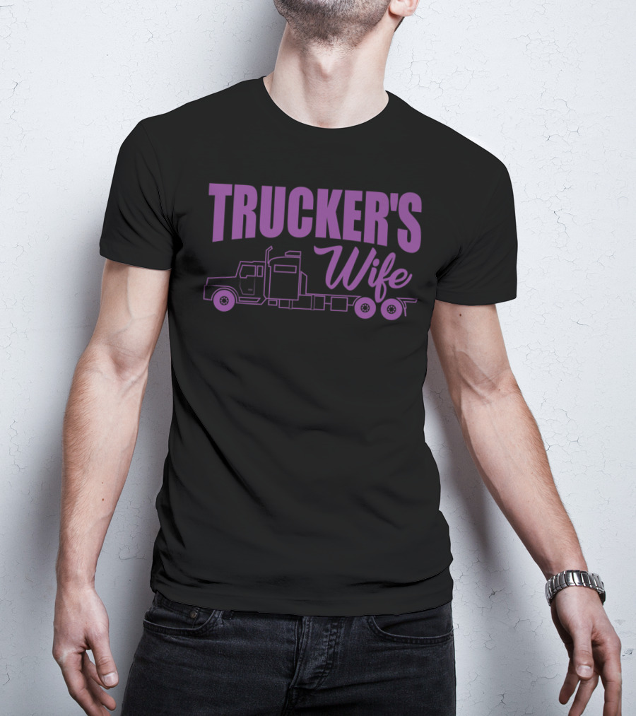 Trucker's Wife Nana Truck T-Shirt