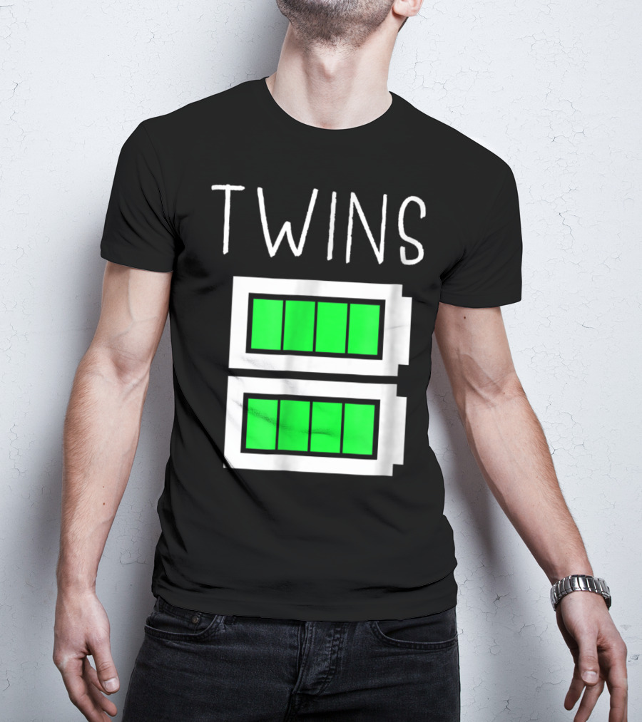 Twins Full Energy Full Batteries T-Shirt