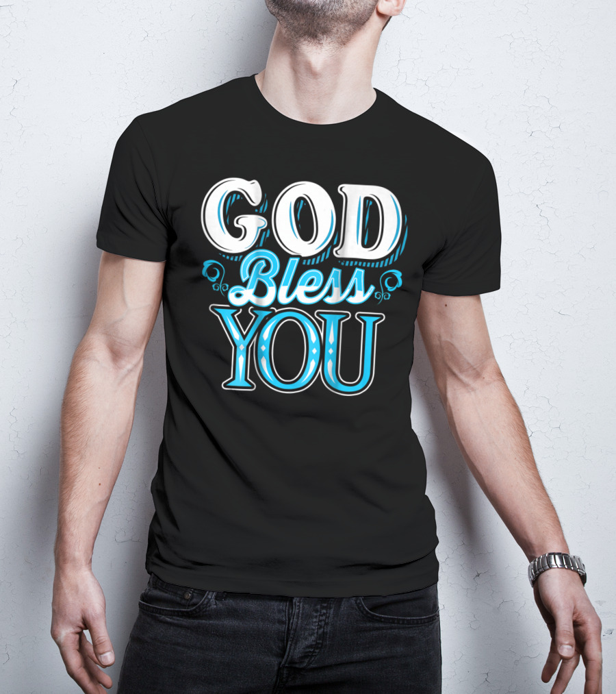 God Bless You Christian Pastor Priest Reverend Dad Mom9 T-Shirt