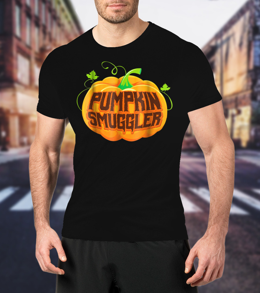Pumpkin Smuggler Baby Pregnant Mom Pregnancy Mother Mama T-Shirt