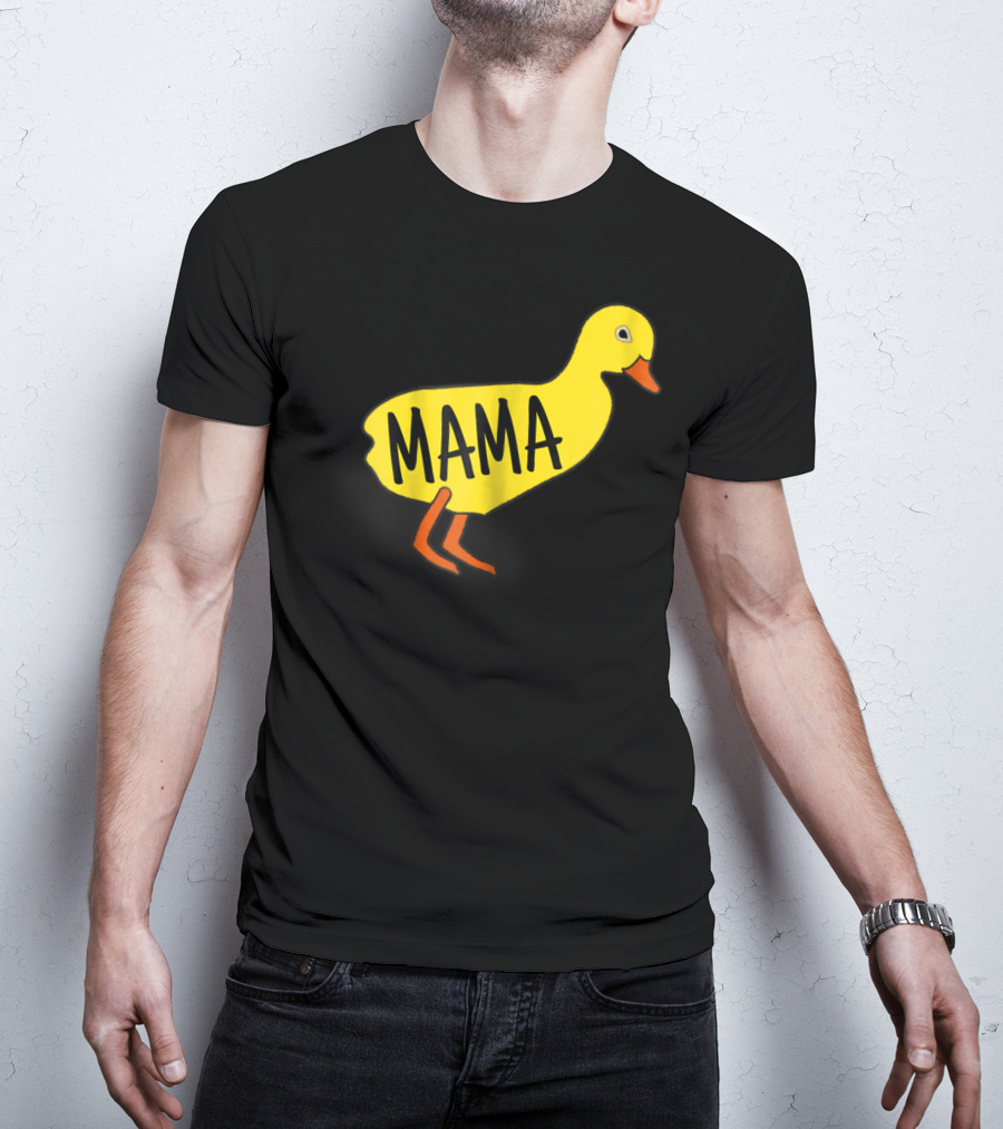 MAMA Best Duck Mama Mom For Ducks Lovers Girls Owners T-Shirt