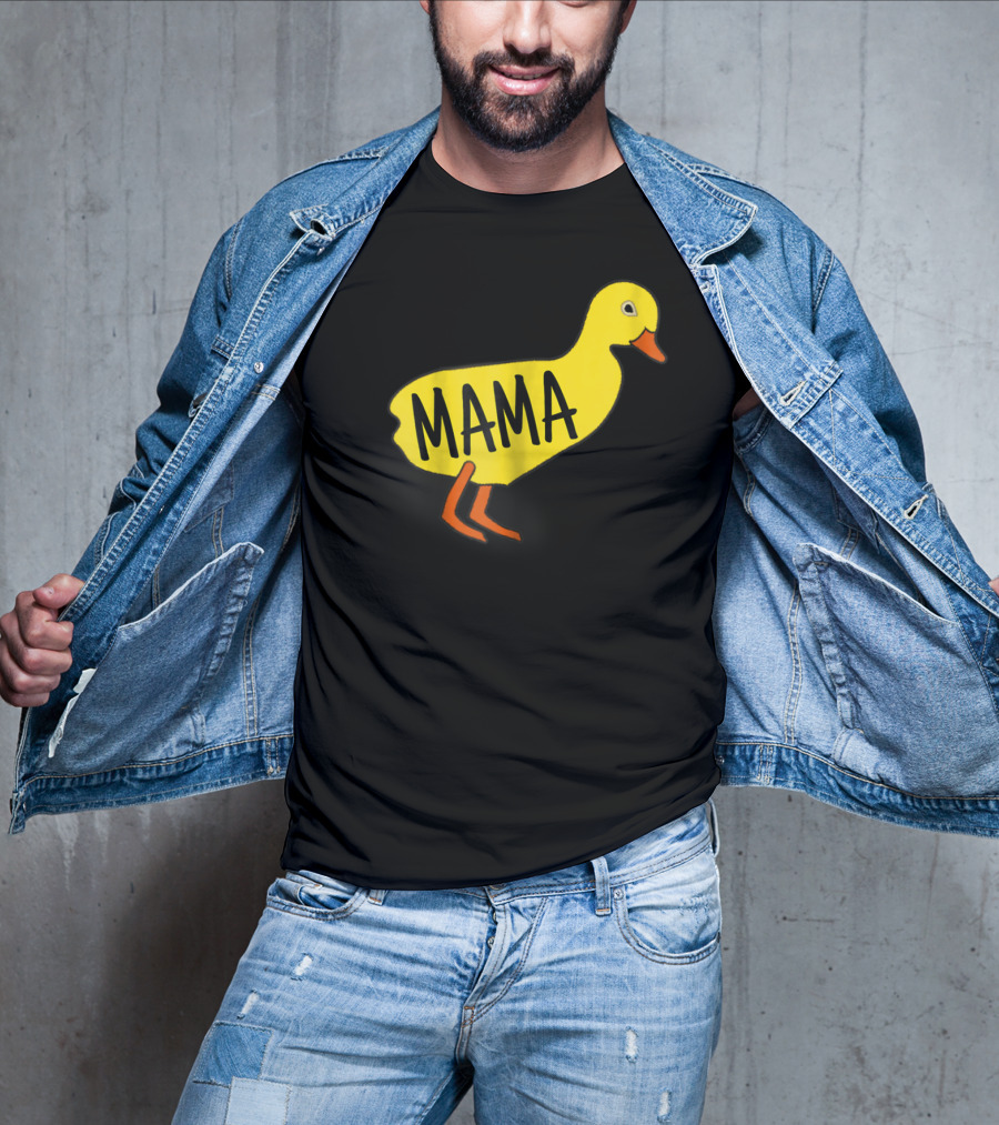 MAMA Best Duck Mama Mom For Ducks Lovers Girls Owners T-Shirt