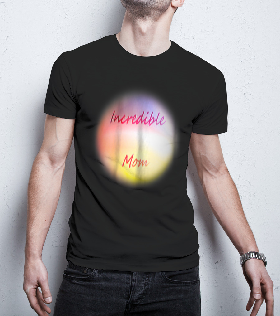 Incredible Mom Multicolored Glow T-Shirt