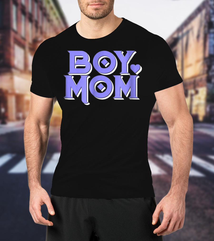 BOY MOM Cute Boy T-Shirt